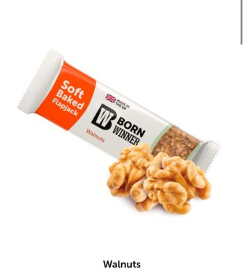 חטיף שיבולת שועל עם אגוז מלך 90 גרם 12 יח