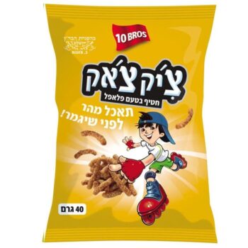 ביסלי ציק צאק פלאפל 40 ג 60 יח
