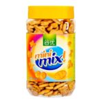 גולון צנצנת מיני קרקר עגול צהוב 350 ג 12 יח