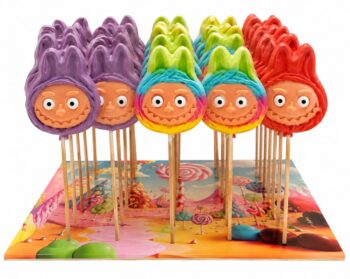 לקקן סוכריה על מקל צורת לבובו 35 גרם  40 יח