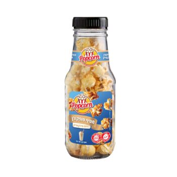 פופקורן בטעם מילשייק 160 גרם (שמנת)12 יח