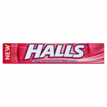 "Halls" סוכריות קשות בטעם פטל 27.9 גרם 20 יח